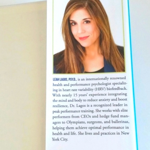 Heart Breath Mind Hardback Book By Leah Legos, PSY. D Wellness Health - Picture 4 of 6